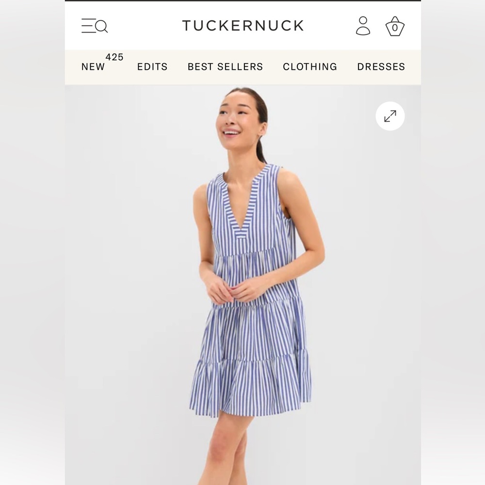 Tuckernuck Pomander Place Sleeveless Dress Size L Never Worn